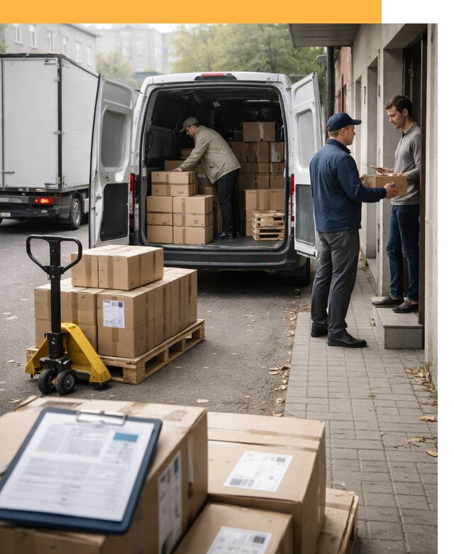 Доставка грузов от двери до двери с таможней от 45779 руб.