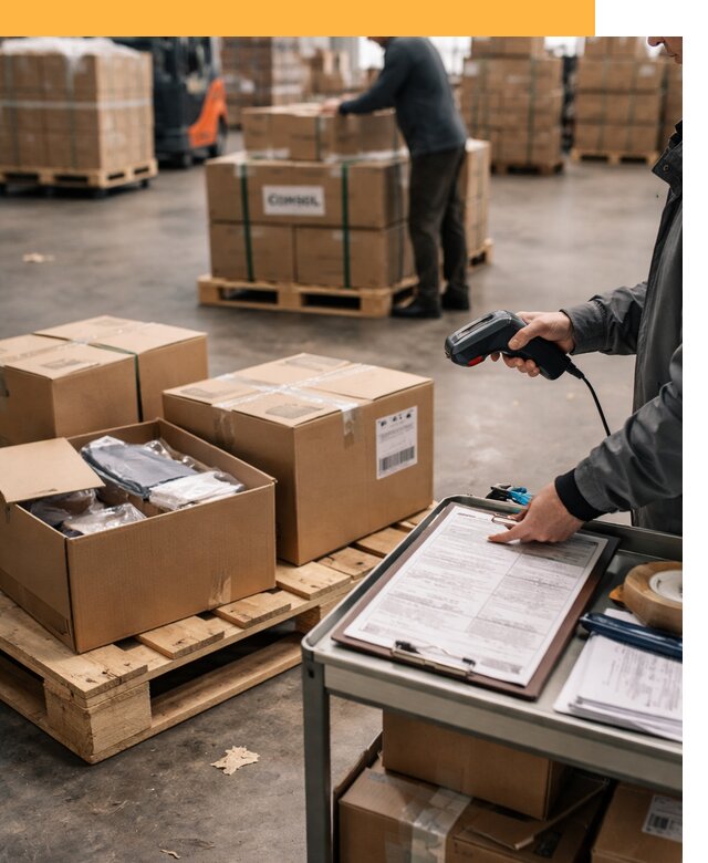 Сборные грузы из Китая: доставка, склад и таможня от 18311