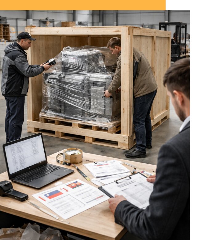 Доставка промышленного оборудования из США от 66125 руб