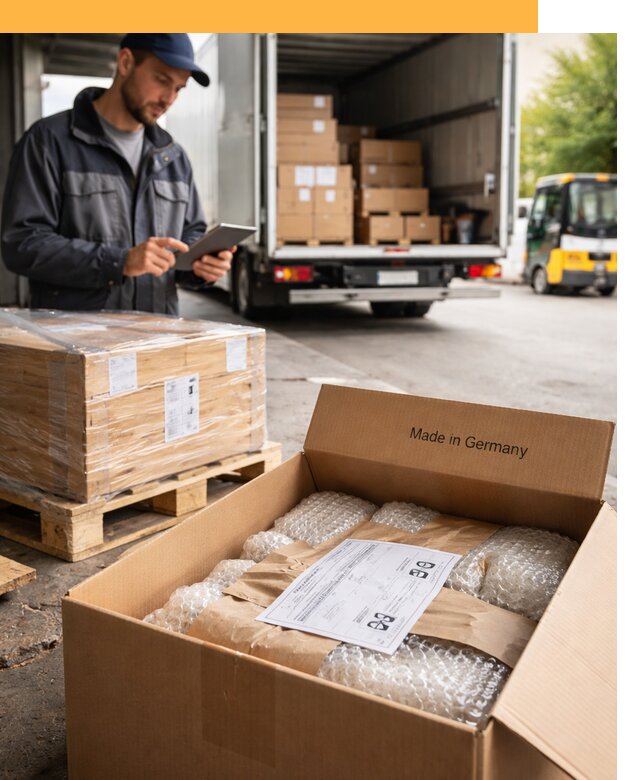 Доставка грузов из Германии от 45779 руб с таможенным оформлением