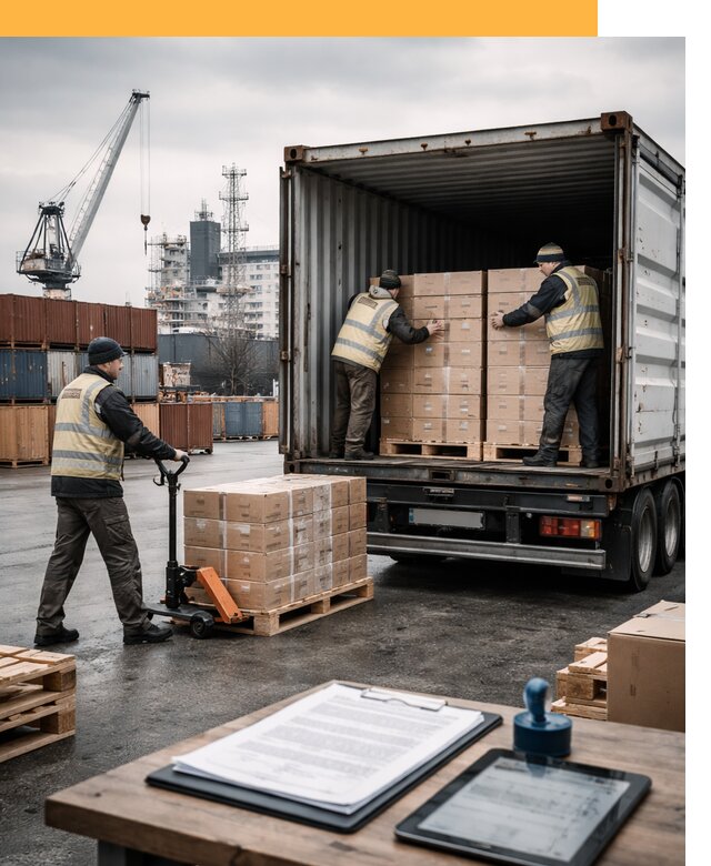 Доставка грузов из Латвии от 25433 руб, морская, авто, авиа