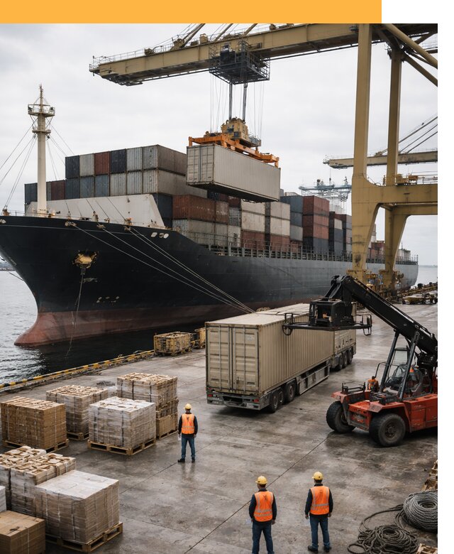 Морские перевозки из Индии: доставка FCL/LCL, таможня от 122076