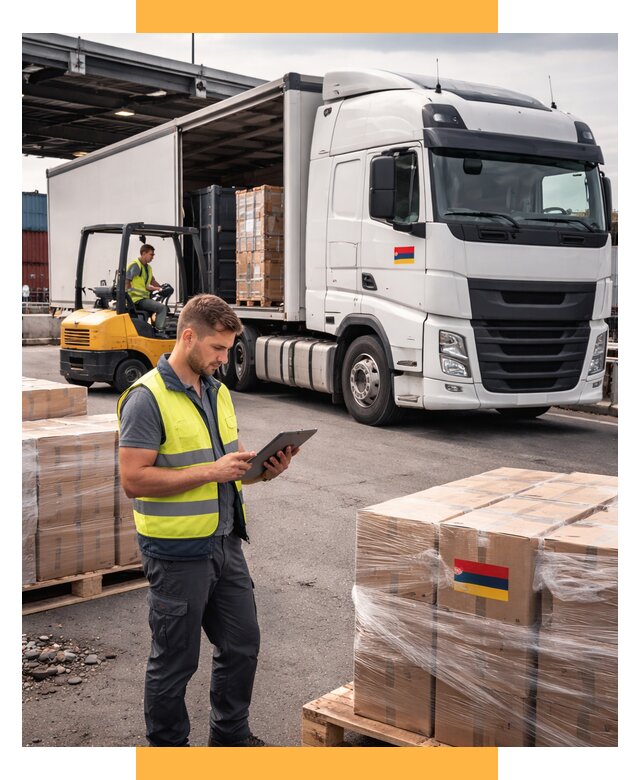 Автоперевозки из Армении от 96644 р. — услуги СетСервис-Пть