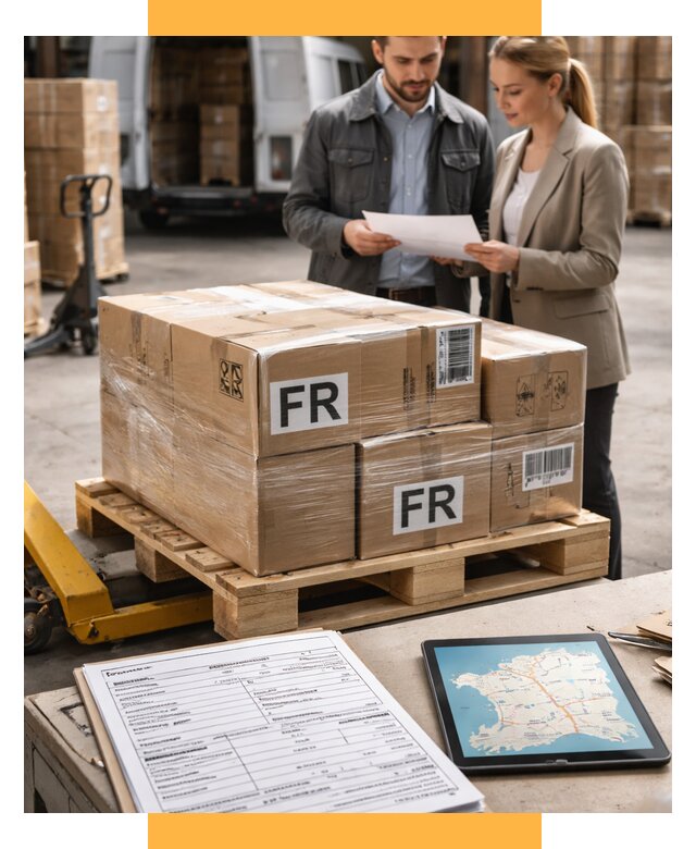 Доставка грузов в Францию от 25433 р., логистика СетСервис-Пть