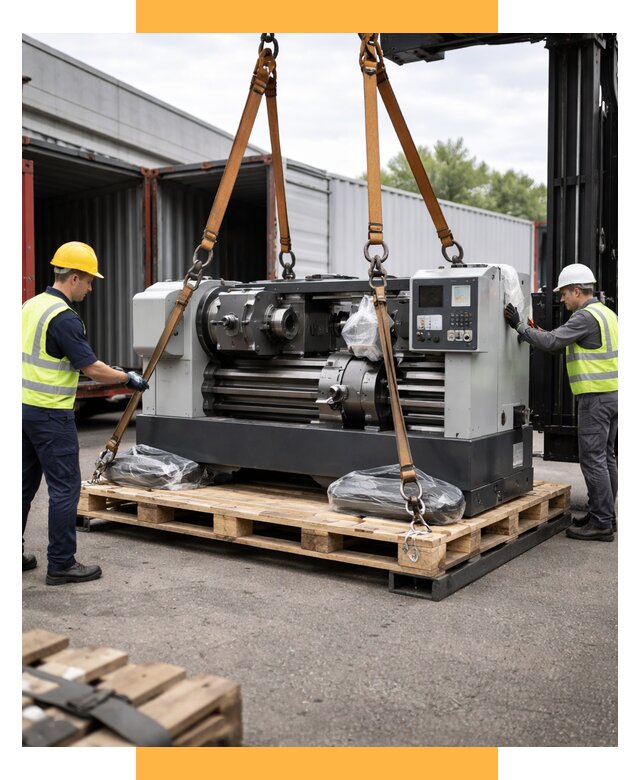 Перевозка станков и таможня от 61038 р. | СетСервис-Пть логистика