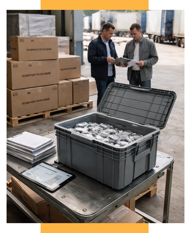 Перевозка комплектующих из Китая от 6612 р. | СетСервис-Пть