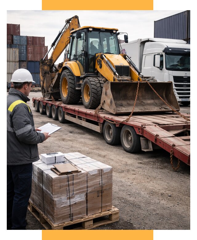 Международная перевозка спецтехники от 45779 р., СетСервис-Пть