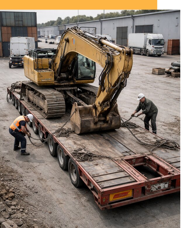 Перевозка спецтехники по России и миру от 45779 руб