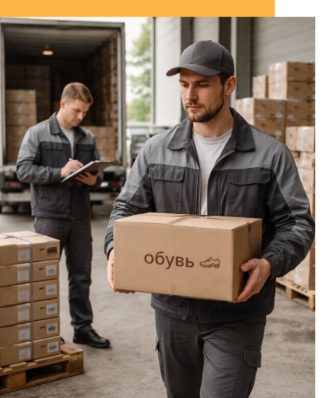 Международная перевозка обуви с таможенным оформлением от 4578