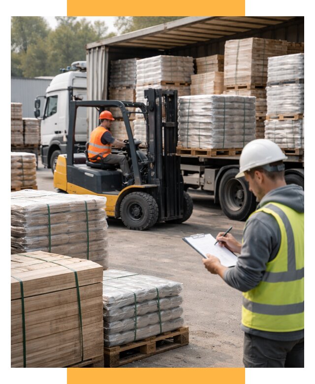 Перевозка строительных материалов от 5595 р. | СетСервис-Пть