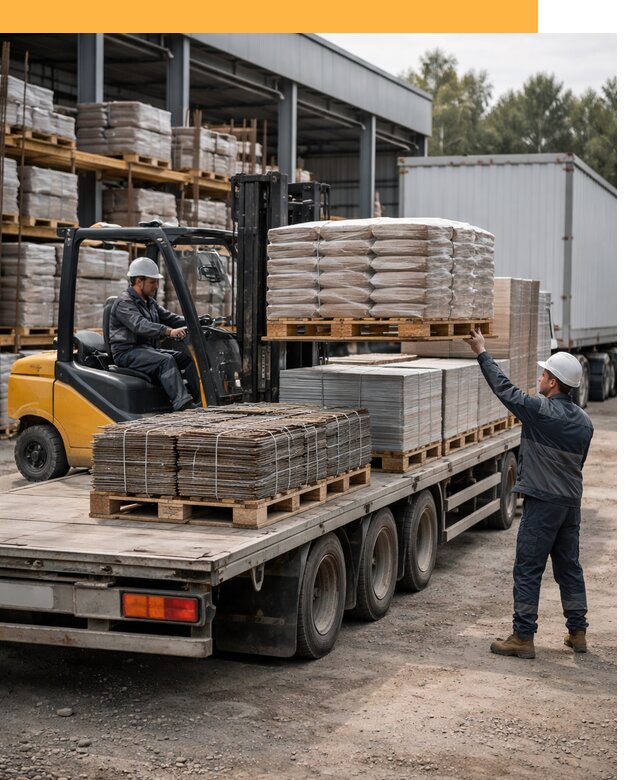 Перевозка строительных материалов по миру от 5595 руб