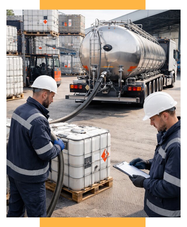 Перевозка химического сырья от 8647 р. Логистика СетСервис-Пть