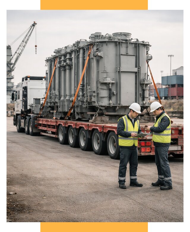 Перевозка негабаритных грузов под ключ от 122076 р., СетСервис-Пть
