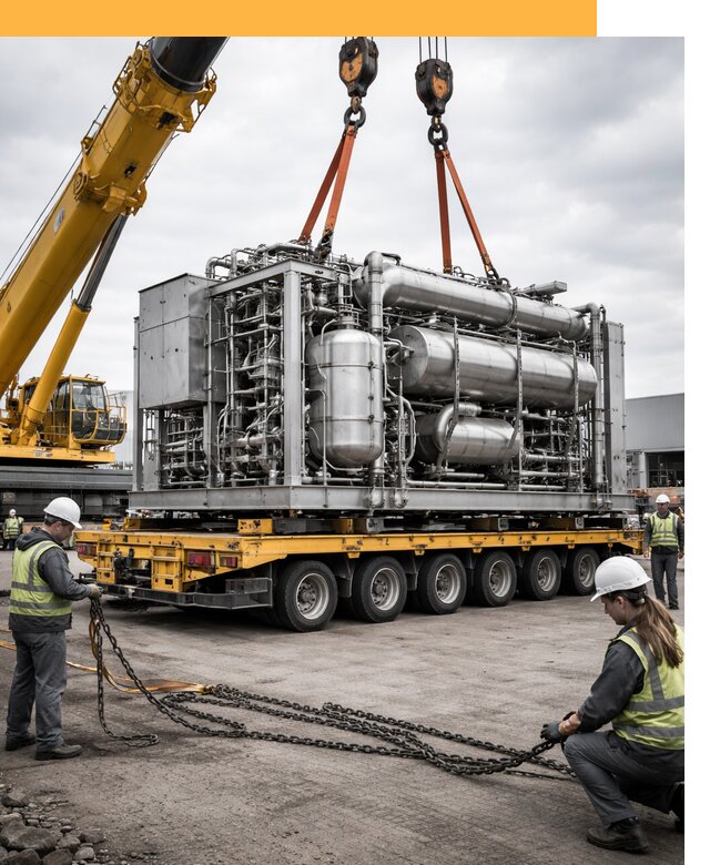 Перевозка тяжеловесных грузов по миру от 152595 руб