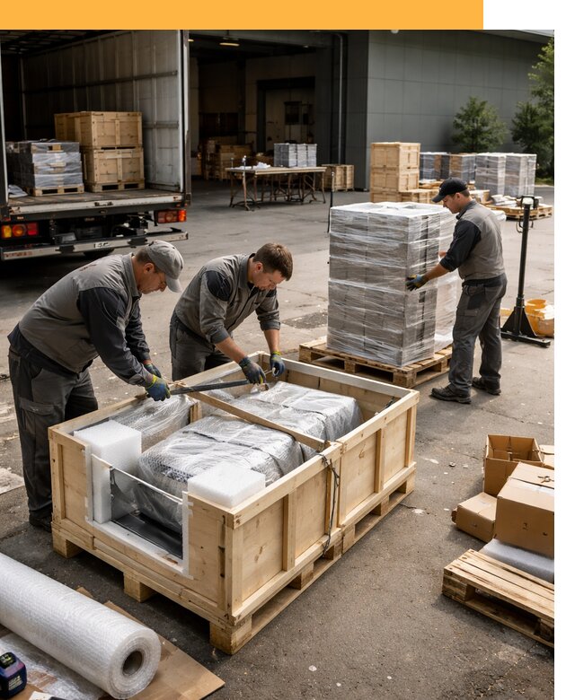 Перевозка выставочных грузов по миру от 25433 руб за м2 с таможней