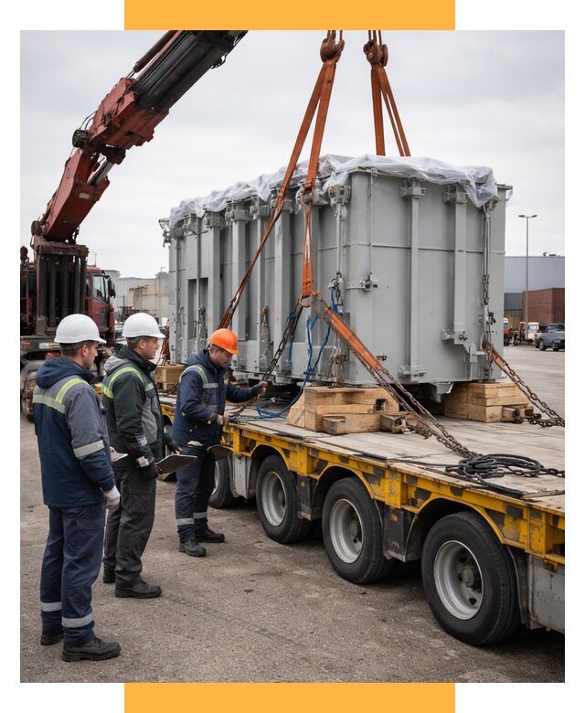 Перевозка проектных грузов под ключ от 35606 р., СетСервис-Пть