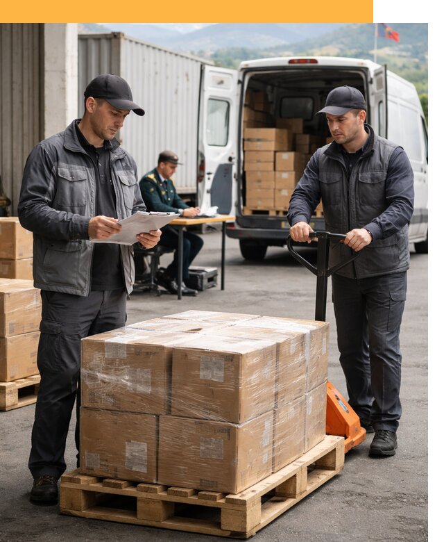 Доставка грузов через Армению, быстрая таможенная очистка от 25433