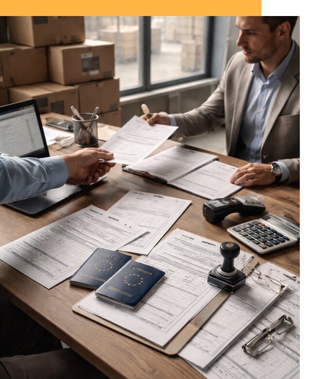 Таможенное оформление грузов из Европы от 8647 руб