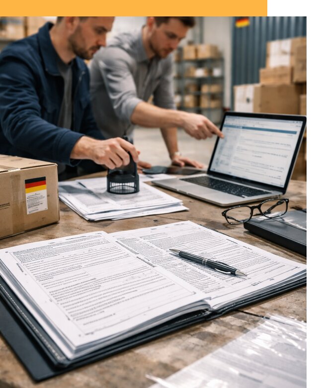 Таможенное оформление грузов из Германии от 9156 руб.