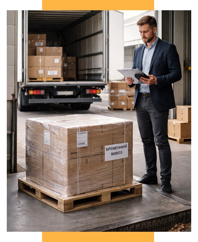 Временный вывоз товаров под ключ от 8138 р. | СетСервис-Пть