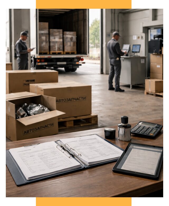 Таможенное оформление автозапчастей под ключ от 8647 р., СетСервис-Пть