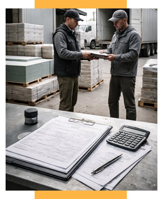 Таможенное оформление стройматериалов от 8647 р. | СетСервис-Пть