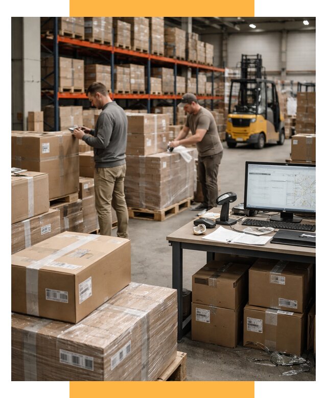 Склад консолидации в Европе от 6612 р., услуги СетСервис-Пть